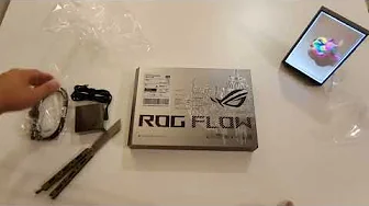 Asus Rog Flow Z13 (gz301) gaming tablet PC amature unboxing, amature flipper