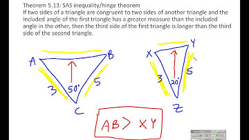 Geometry 5.33 IM2 More Triangle Inequalities