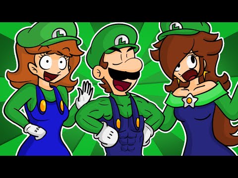 Funny Luigi Shorts