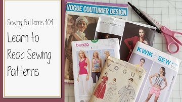 Sewing Patterns 101: Learn to Read Sewing Patterns Class Introduction