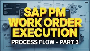SAP PM Work Order Execution Process Flow – Step-by-Step Tutorial (Part 3)