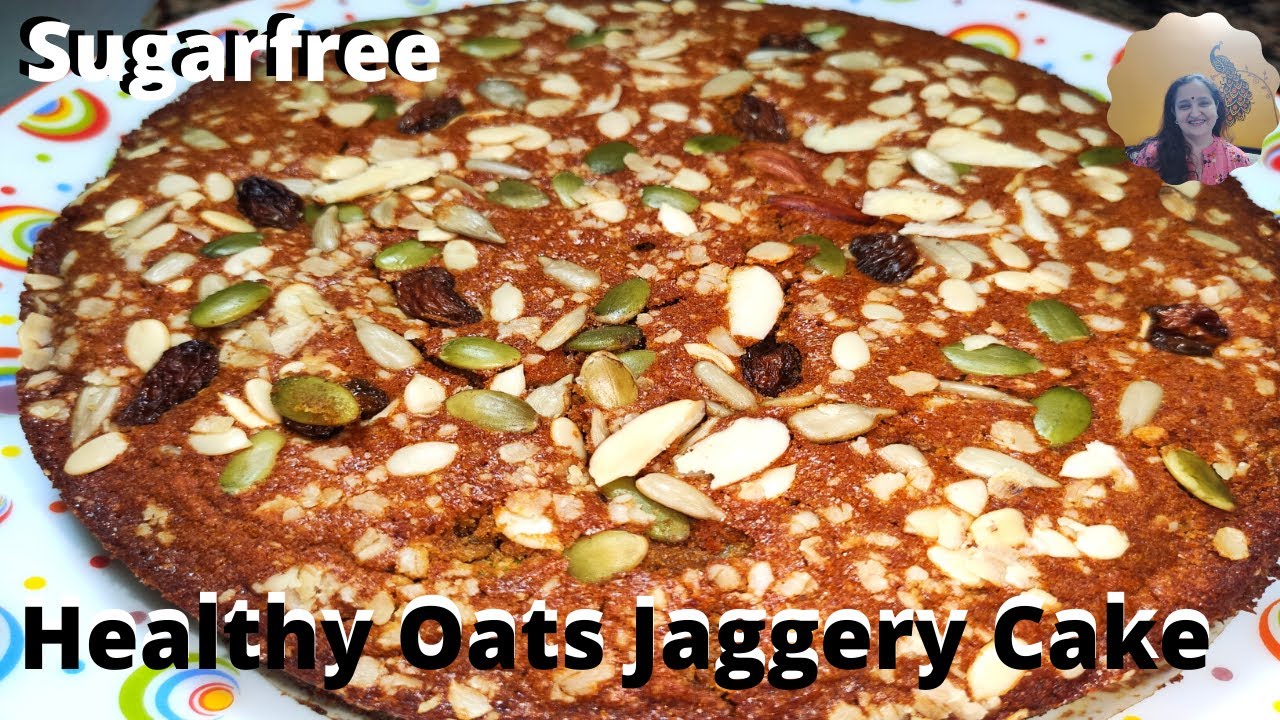 Овсяный пирог с джаггери без сахара/Супермягкий и полезный пирог