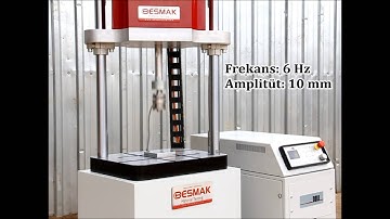 BESMAK 1100 N Lineer Dinamik Yorulma Test Cihazı