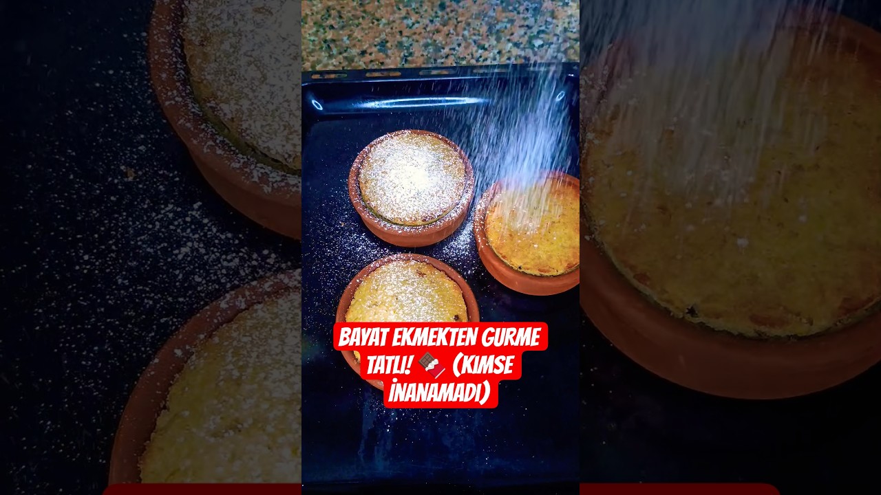 BAYAT EKMEKTEN GURME TATLI! 🍫 (Kimse İnanamadı) #shorts #kesfet BAYAT EKMEKTEN GURME TATLI! 🍫 (Kimse İnanamadı) #shorts #kesfet