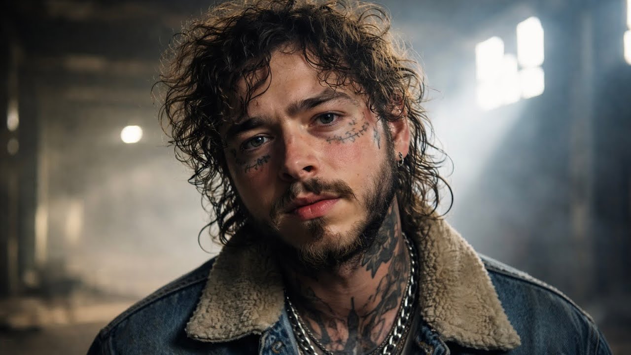Post Malone – Midnight Tears Fall | Lyrics video 