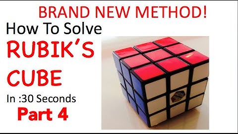 How To Solve Rubik