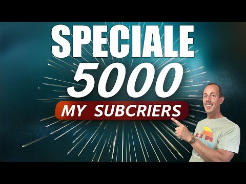 ❤️ Speciale 5000 Iscritti un ringraziamento a tutti quelli che hanno creduto in me! ❤️