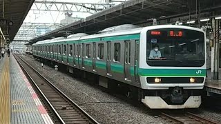 E231系0番台マト121編成TK出場回送池袋駅通過