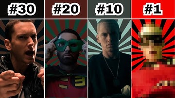 30 most streamed Eminem songs on Spotify