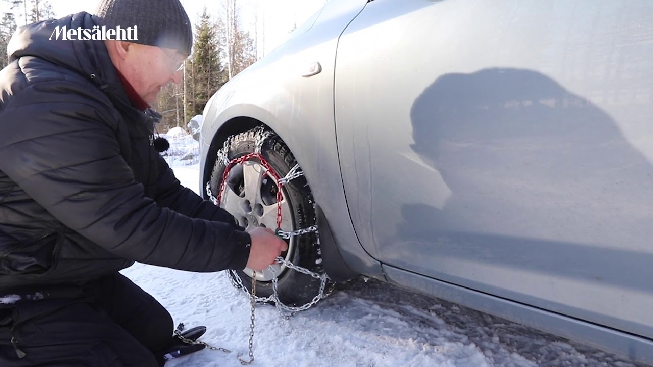 Auton lumiketjut: onko niistä hyötyä? | Metsälehti