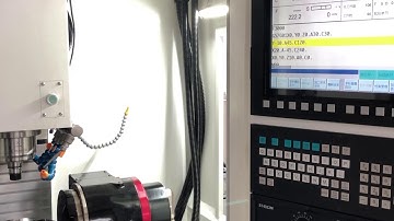 SYIL 7 Epoxy Granite 5 axis simulation