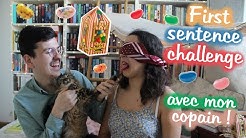 First Sentence Challenge 📚🍬 (avec mon copain ♡ et des Jelly Belly)