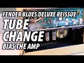 Fender Blues Deluxe Reissue  - Tube Change and Bias