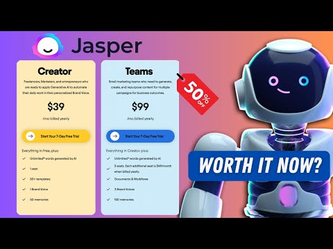 Jasper AI New $39.99 Unlimited Plan - Worth It? (Jasper AI Vs ChatGPT Compared)