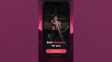 Fitness App in React Native 🔥 #shorts #reactnative #expo #reactjs #app #ui #ios