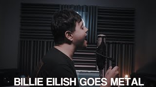 BILLIE EILISH - YOUR POWER | METAL COVER by Diego Teksuo