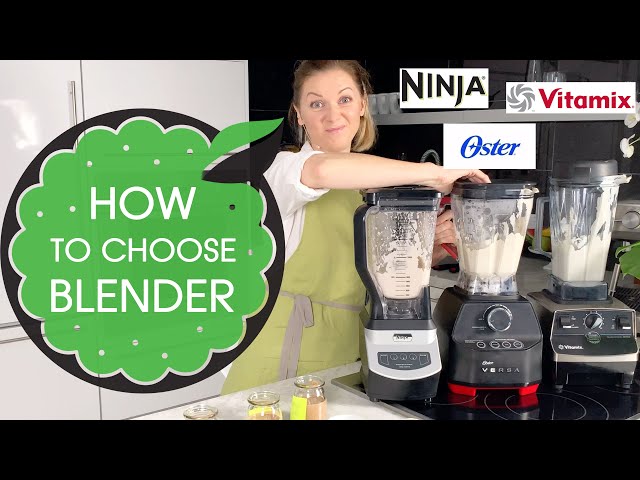 Oster blender vs Vitamix blender— which one crushes ice better? Host:, Vitamix Blender
