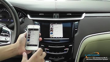 Rear view camera video interface module for Cadillac