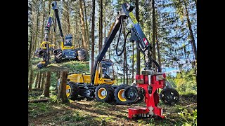 🌲*perfect driving* • WFW Ecolog 580F & Ecolog 560F • WFW30 Vorführung • Harvester & Forwarder 🌲