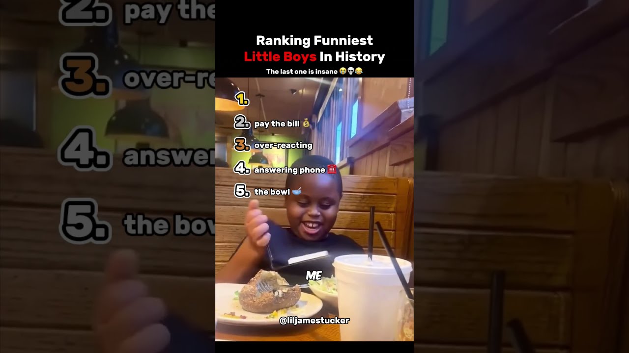 Ranking The Top 5 Funniest Little Boys In History