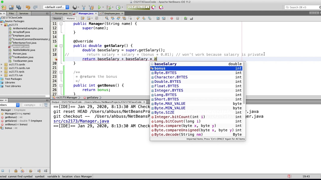 Inheritance Example - YouTube