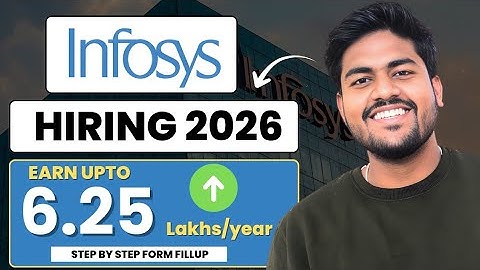Infosys Hiring 2026 Batch | SP & DSE Roles | High Salary 21 LPA | Apply Online