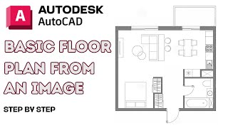 How To Make A Floor Plan In Autocad From An Image Quick & Easy Tutorial