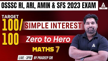 RI ARI AMIN, SFS 2023 | Maths | Simple Interest ( Zero To Hero ) #7