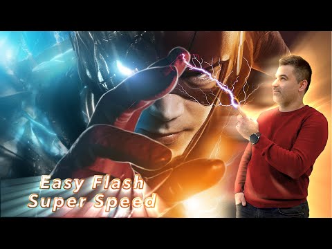 The Flash SuperSpeed easy way CapCut