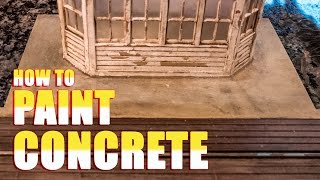 How to Paint Realistic Concrete