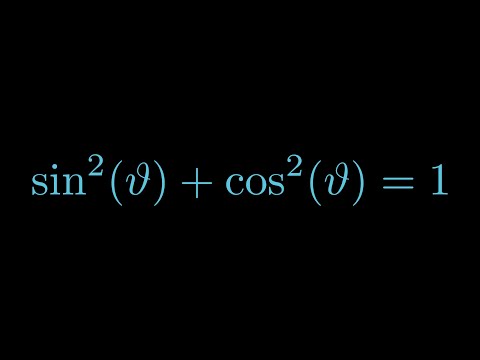 Pythagorean identity | Trigonometry