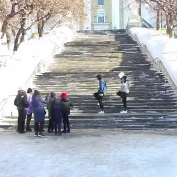Pascal Letoublon - Friendships - Moonwalk on Stairs