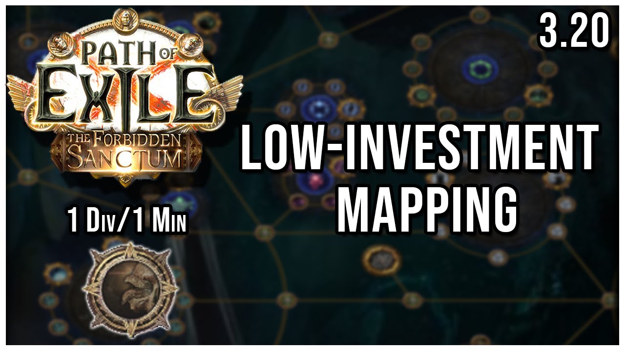 [PoE 3.20] Low-Investment Maps = Profit? Atlas Tree + Tips