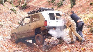 PANDA 4x4 &quot;contro&quot; CAMPAGNOLA: scontro fra titani! (Parte 1)