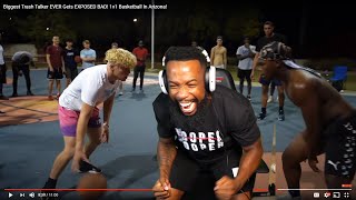 HE EXPOSED THIS DUDE! Biggest Trash Talker EVER Gets EXPOSED BAD! TJass 1v1 Basketball In Arizona!