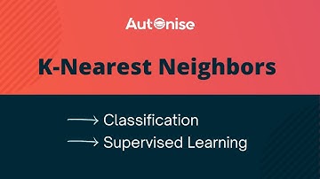 K-Nearest Neighbors | Classification | Supervised Learning