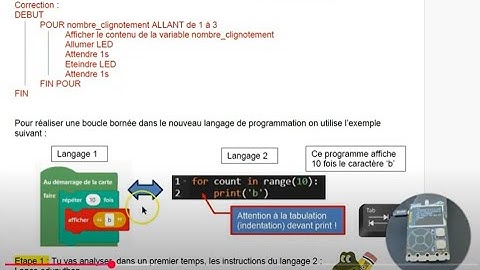 Boucle bornée en Python