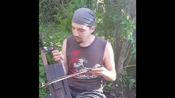 2 stringed bowed lyre/jouhikko/talharpa