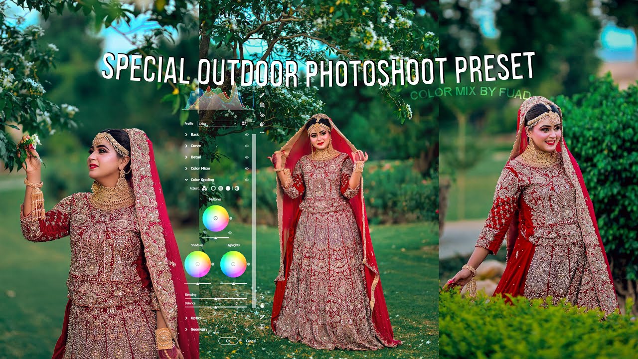 Special Outdoor Photoshoot Preset  Photoshop Presets XMP Download l Photoshop Tutorial