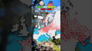 I asked 1000 grandpas to point Germany #shorts #europe #geography #map #mapping #iwoh