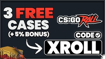 CSGOROLL promo code "XROLL" - The Best Referral Code for CSGOROLL in 2025 for FREE CASES (review)