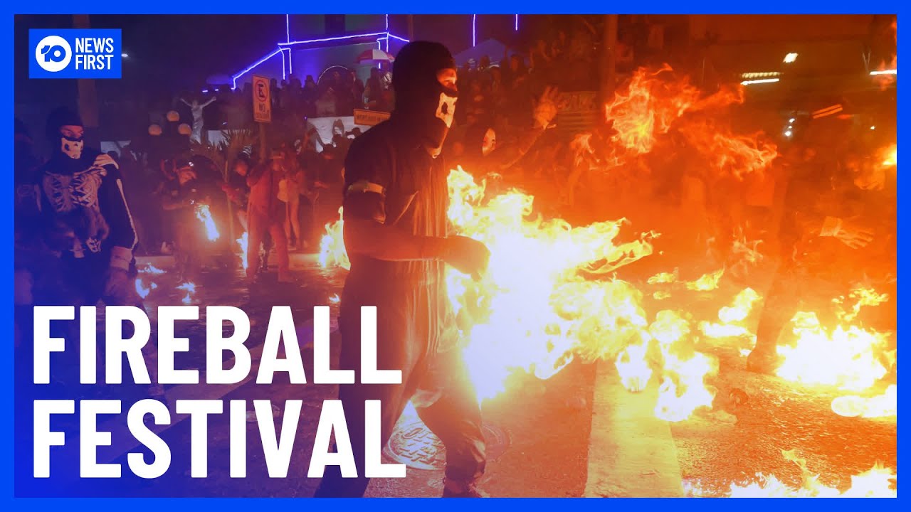 Fireball Festival Celebrations Underway In El Salvador | 10 News First ...