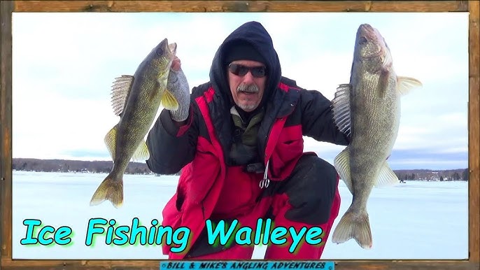 Chautauqua Lake - Ice Fishing for Perch and Walleye 