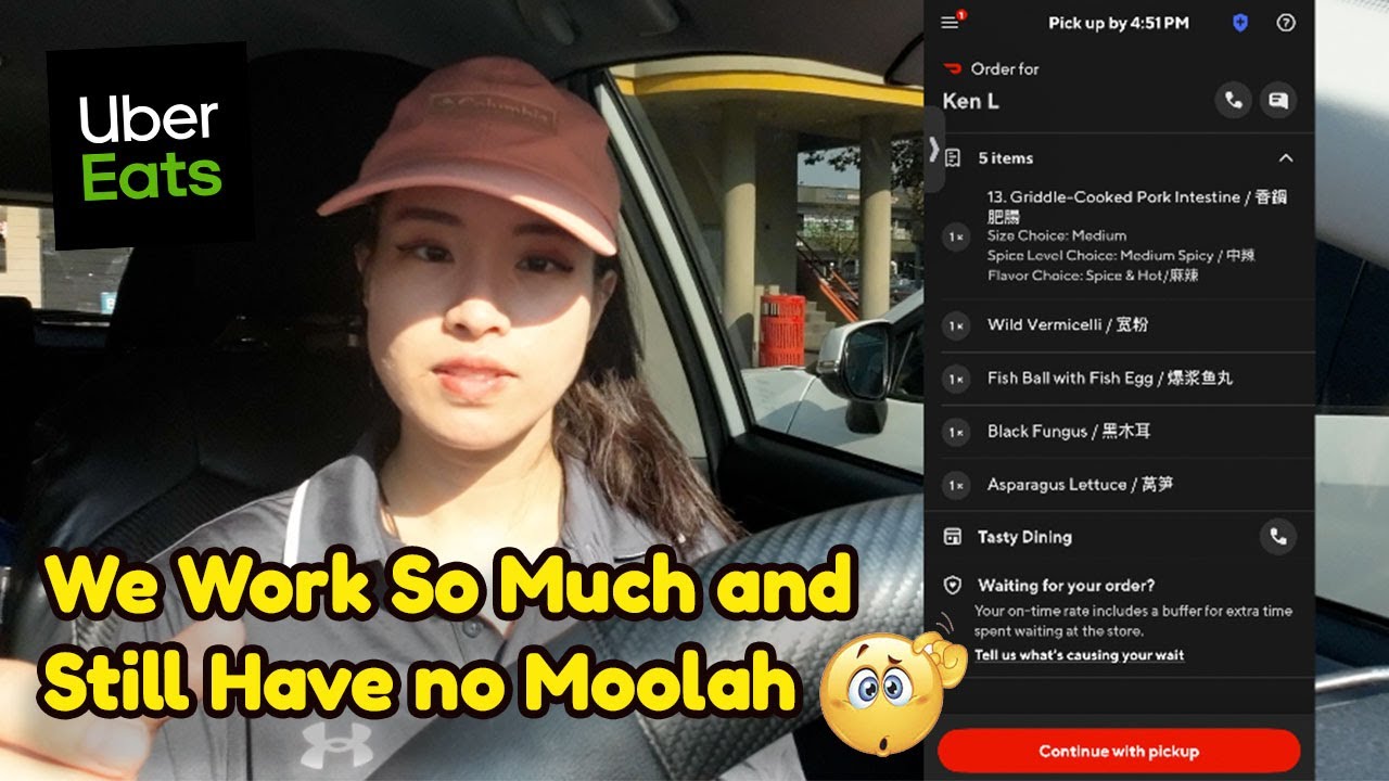 Do you ever feel like you work every day but never have enough Money? Uber Eats Ride Along Door Dash