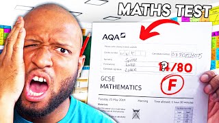 I took a High School Maths Exam (stressful)