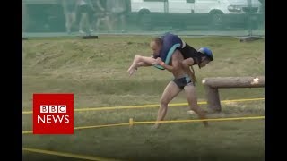 Fancy A Go At Wife-Carrying? - Bbc News