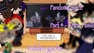 Fandoms React To The Afton Family - Links In Desc.