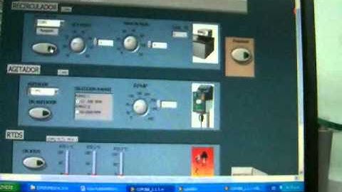 LabVIEW Interface in automated Polymerization CSTR