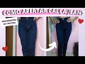 Como apertar calça jeans sem máquina de costura!! | Diy