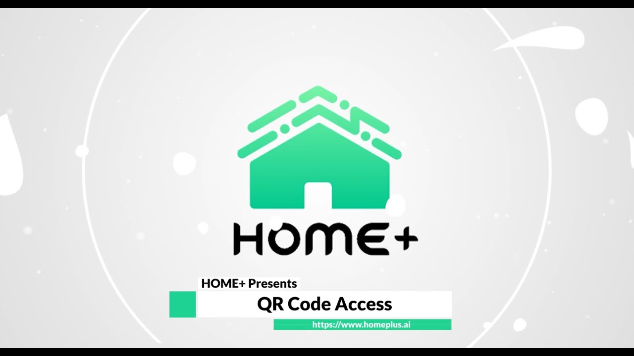 HOME+ QR Code Access - YouTube